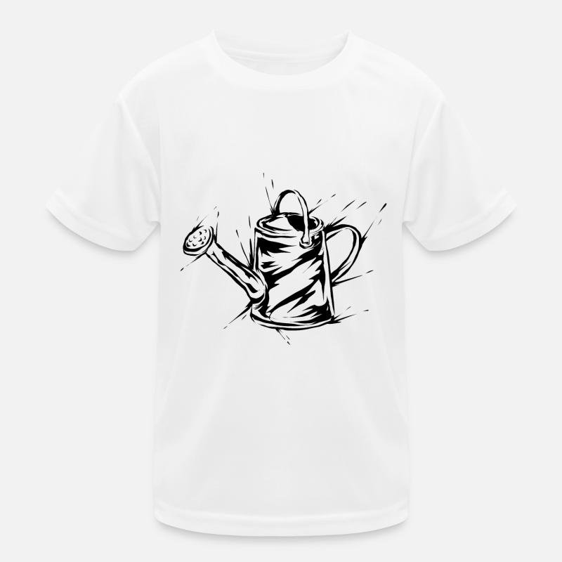 Gießkanne Garten Kinder Funktions-T-Shirt