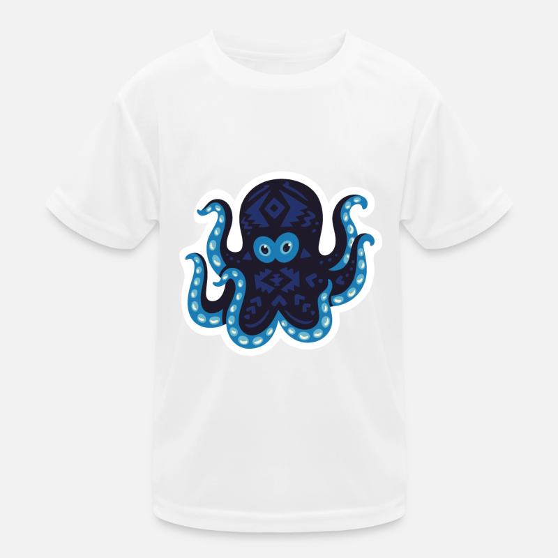 Meerestiere Kinder Funktions-T-Shirt