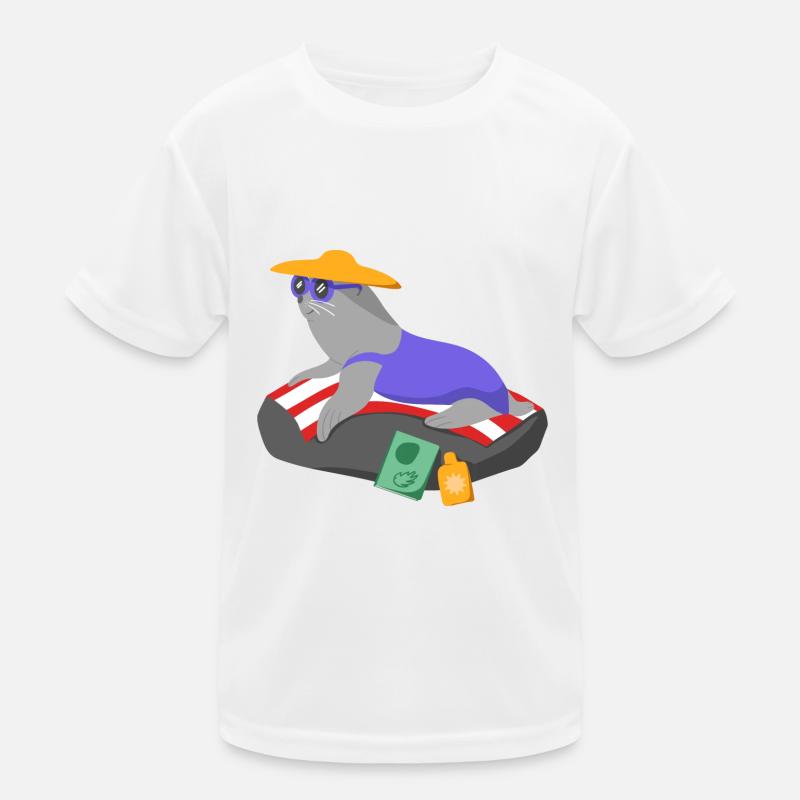 Sommer Kinder Funktions-T-Shirt