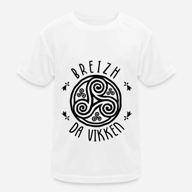 Breizh da viken Kids Functional T-Shirt