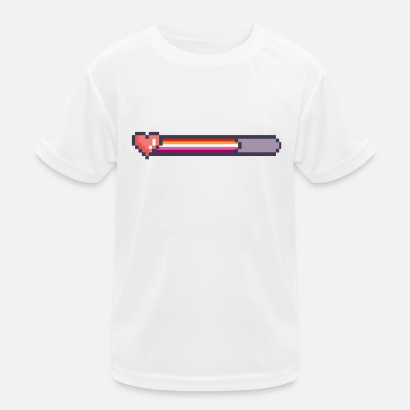 Lesbian ladebalken Kinder Funktions-T-Shirt