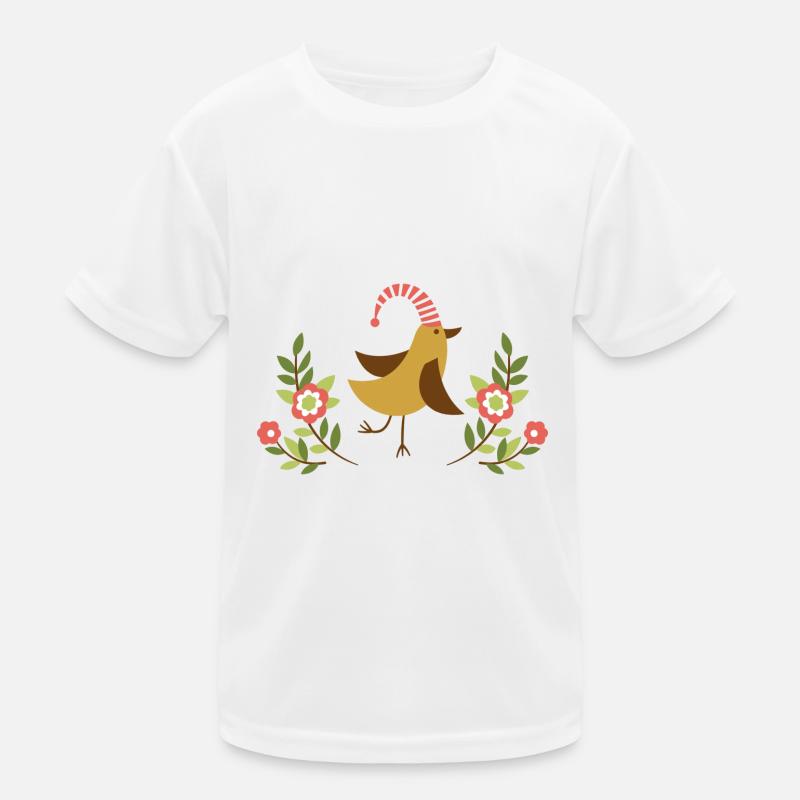 Vogel Kinder Funktions-T-Shirt