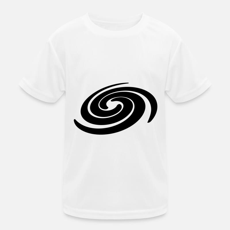 Spirale dans toutes les couleurs de Vector T-shirt sport Enfant