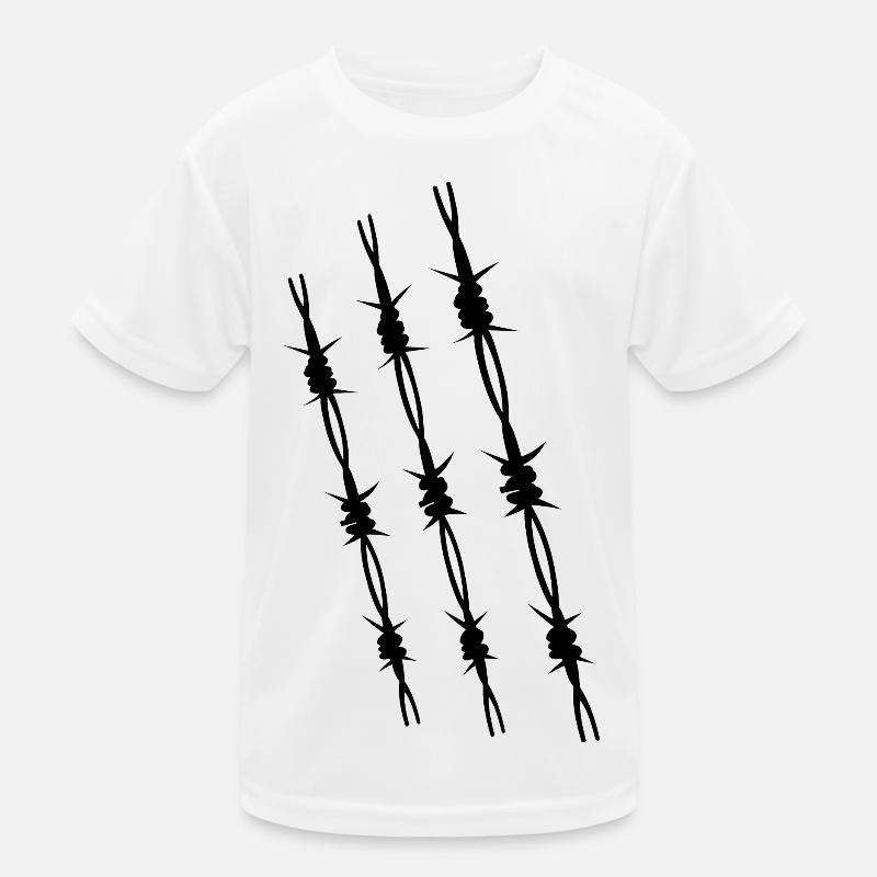 Barbed wire 3 Kids Functional T-Shirt