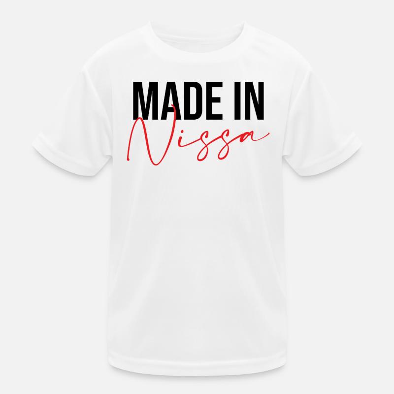 Made in Nissa T-shirt sport Enfant