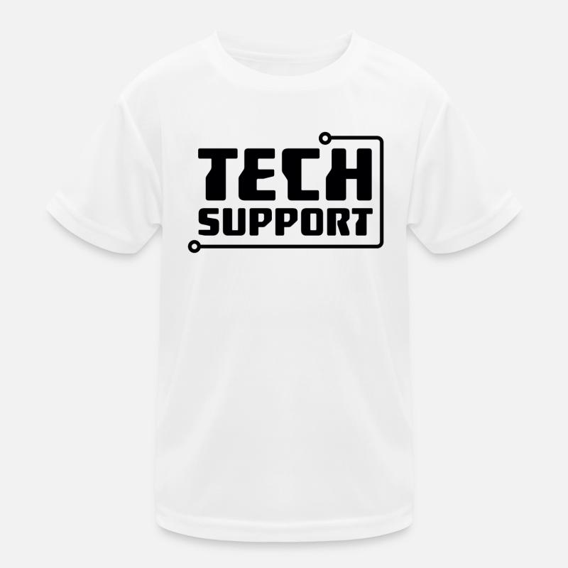 Technischer Support Kinder Funktions-T-Shirt