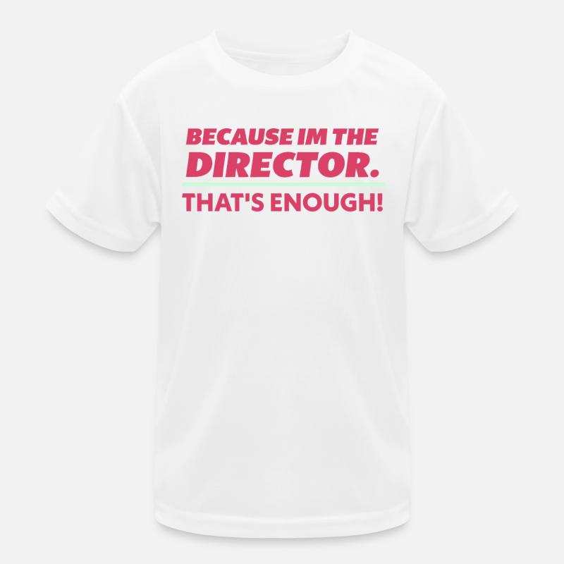 Regie Kinder Funktions-T-Shirt