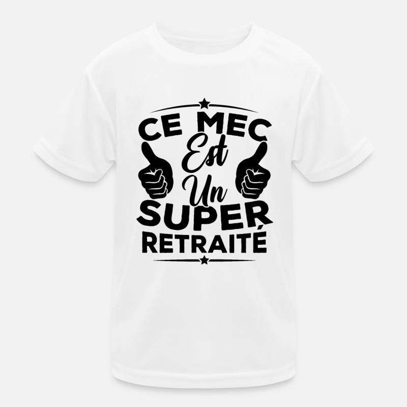 Ce mec est un super retraité T-shirt sport Enfant