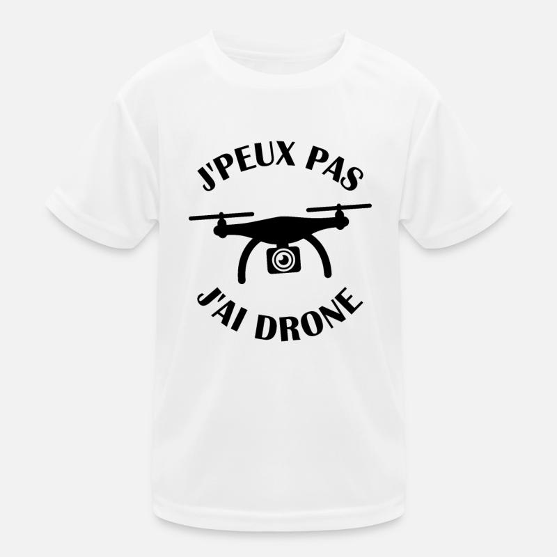 J peux pas j ai Drone T-shirt sport Enfant