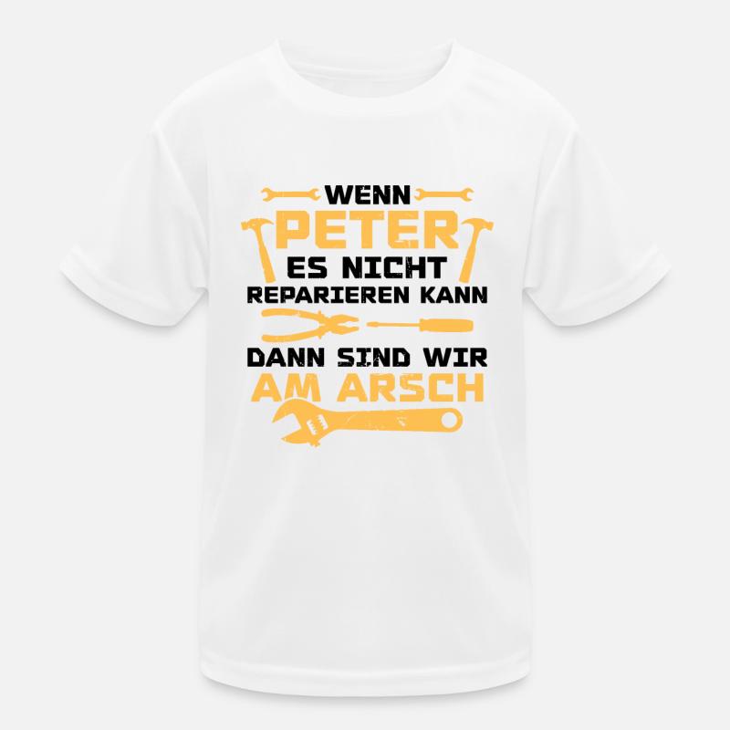 If Peter can't fix it Kids Functional T-Shirt