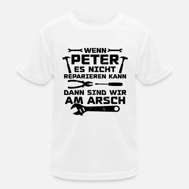 If Peter can't fix it Kids Functional T-Shirt