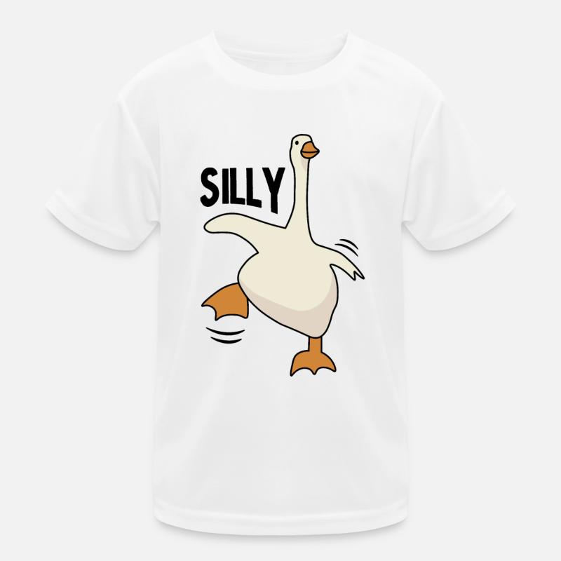 Dumme Gans Kinder Funktions-T-Shirt