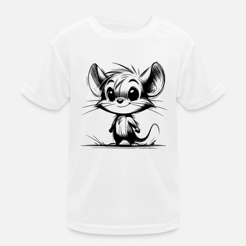 Cute Kids Baby Mouse Kids Functional T-Shirt