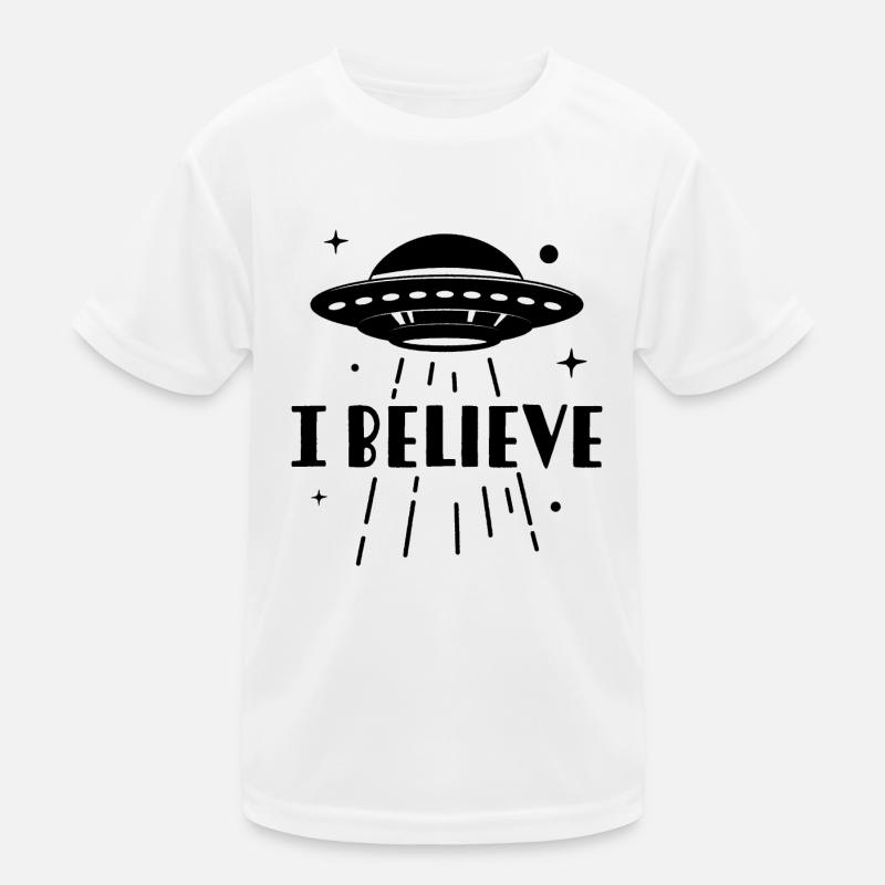 Ich glaube Kinder Funktions-T-Shirt