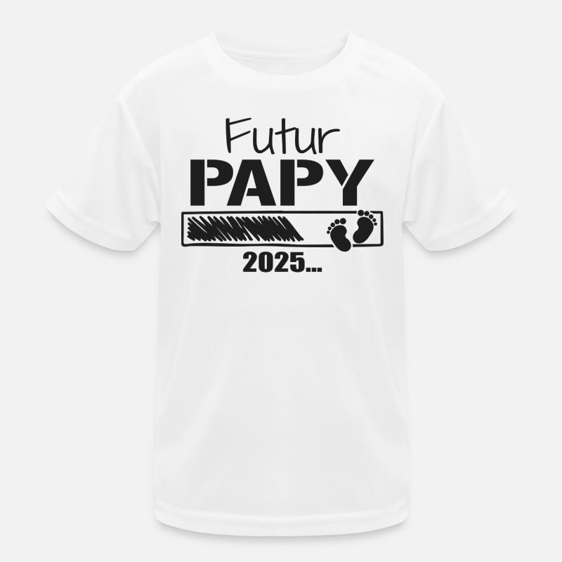 Zukünftiger Opa 2025 Geschenk, der bald Opa sein wird Kinder Funktions-T-Shirt