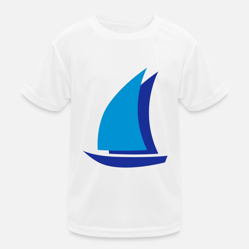 sailboat Kids Functional T-Shirt