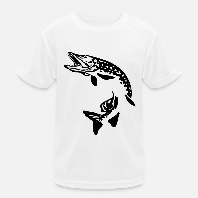 hecht_hechtsprung Kinder Funktions-T-Shirt