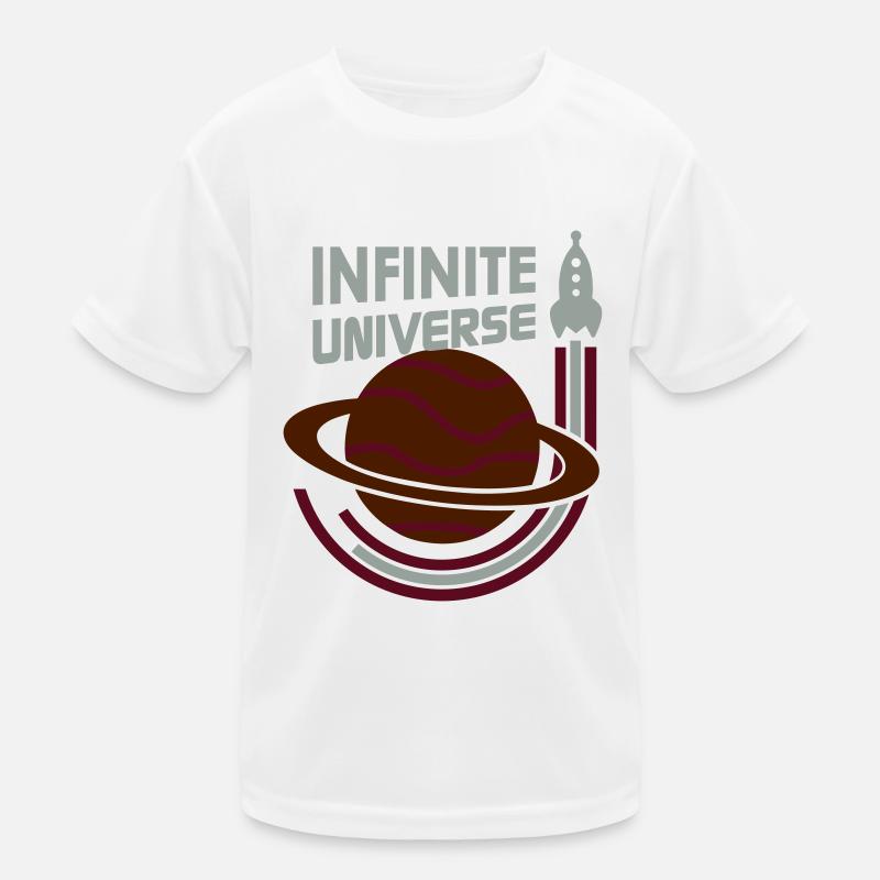 Infinite Universe (Planet) Kinder Funktions-T-Shirt