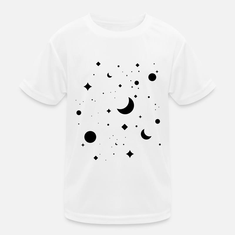 Sternenhimmel Kinder Funktions-T-Shirt