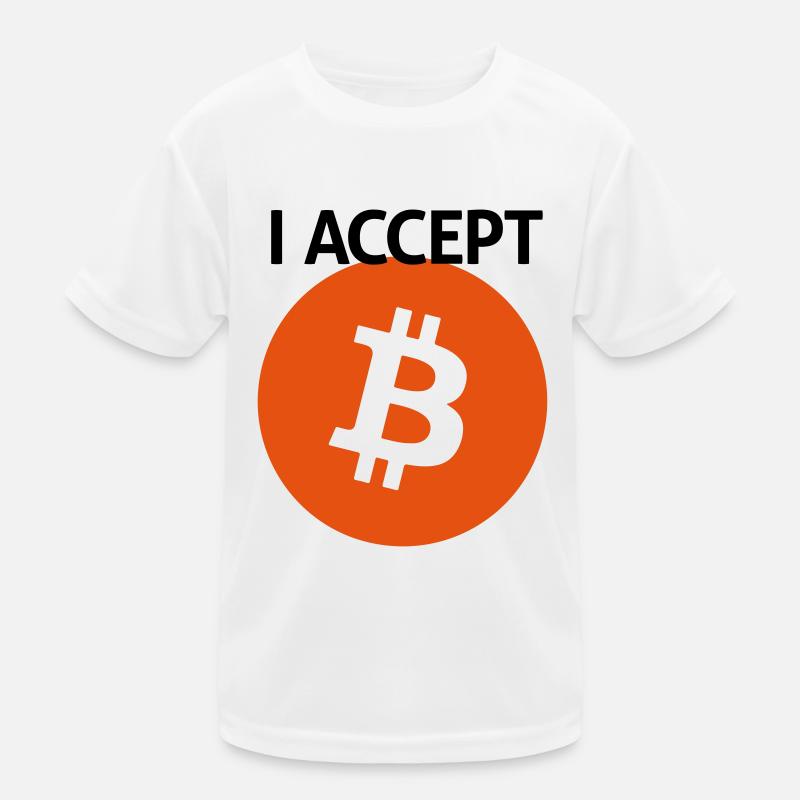 bitcoin Kinder Funktions-T-Shirt