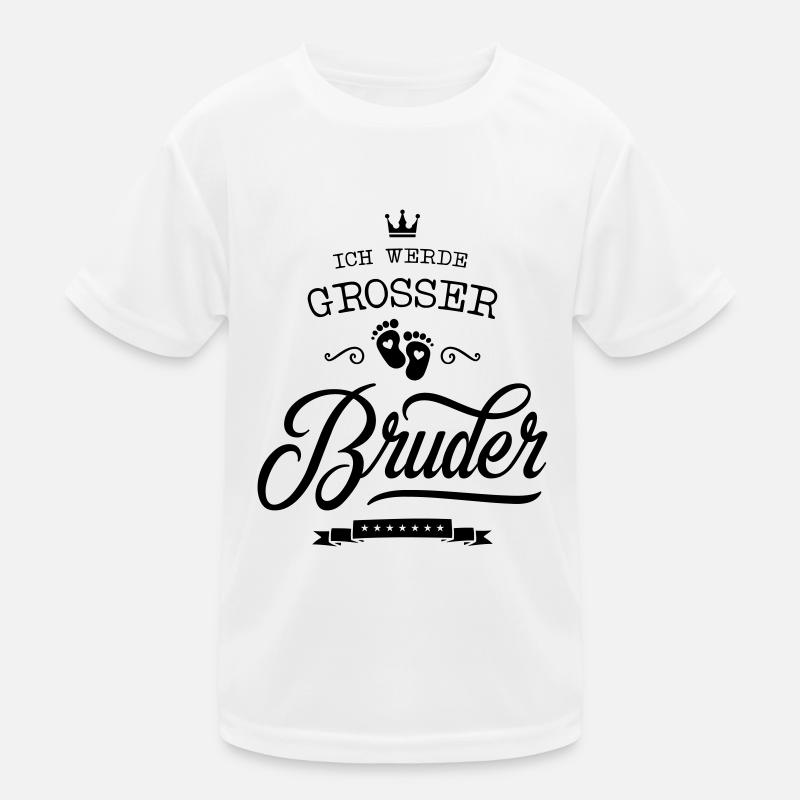 ich werde grosser bruder design Kinder Funktions-T-Shirt