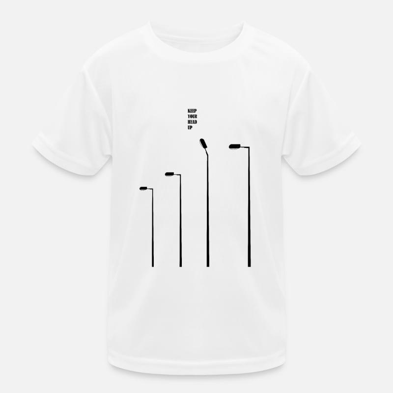 KEEP YOUR HEAD UP Kids Functional T-Shirt