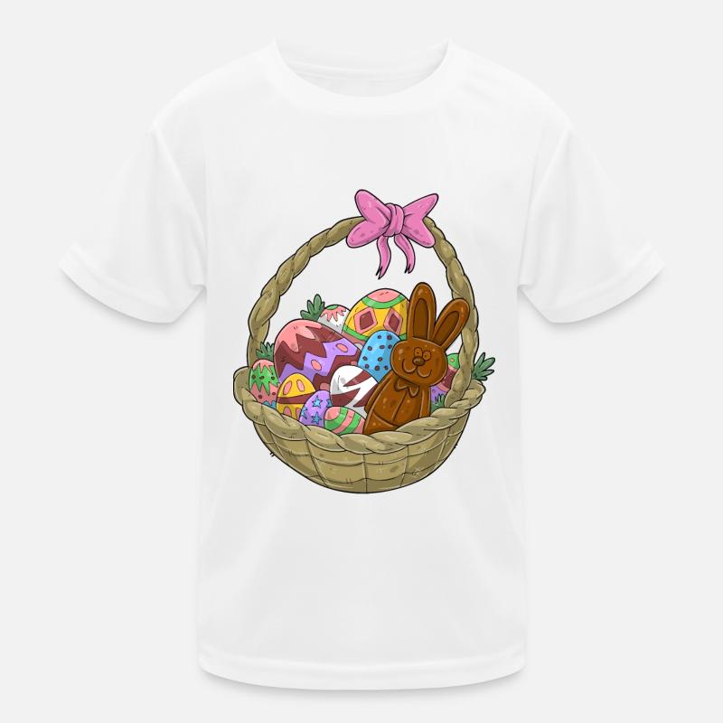 Osternest Kinder Funktions-T-Shirt