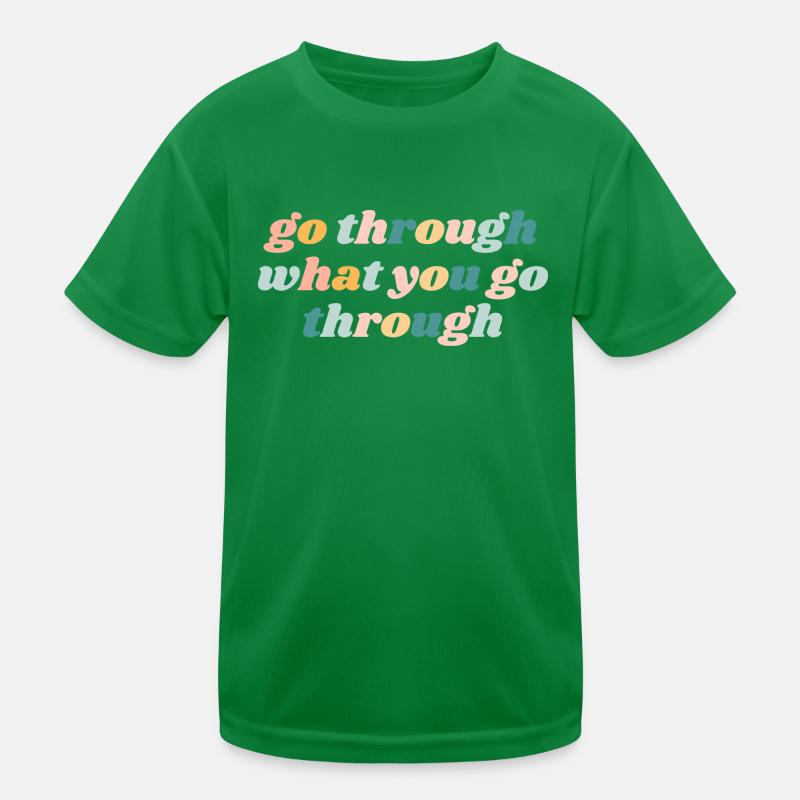 Vivez ce que vous traversez - Christian T-shirt sport Enfant