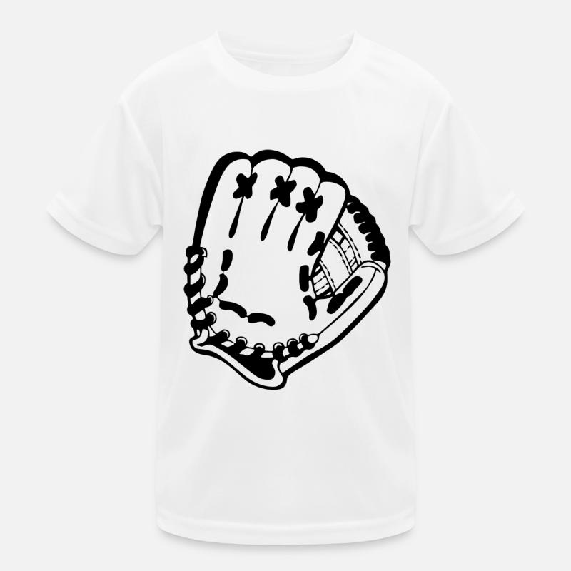 Baseball Kinder Funktions-T-Shirt