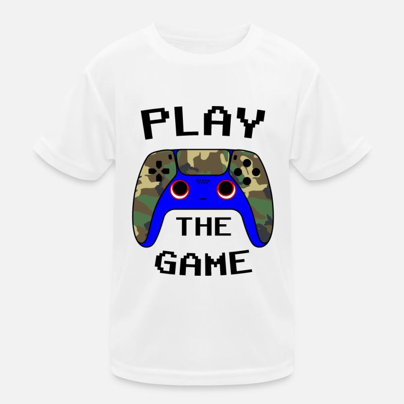 Controller Camo Kinder Funktions-T-Shirt