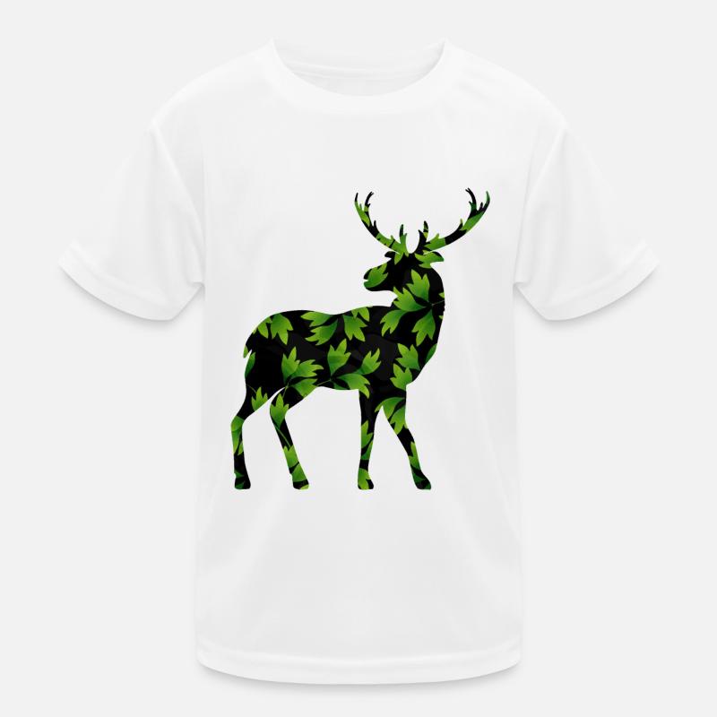Cerf T-shirt sport Enfant