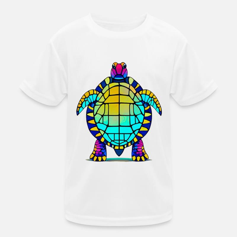 Tortue T-shirt sport Enfant