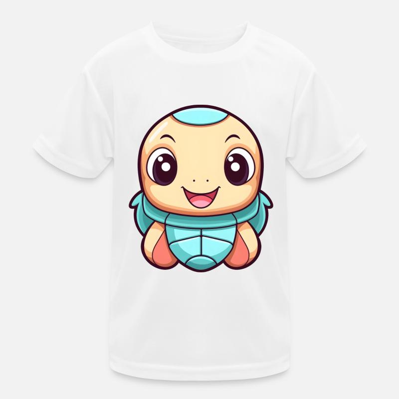 Tiny Turtle - Cute Turtles Design Kids Functional T-Shirt