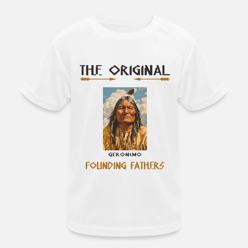 Folding father, amerivan native, indiana Kinder Funktions-T-Shirt
