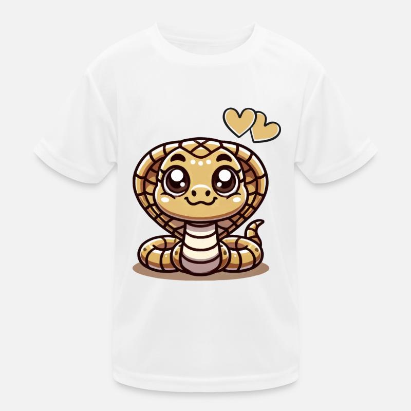 Bande dessinée Cobra Snake T-shirt sport Enfant