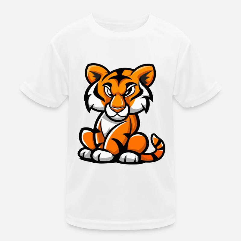 Tiger Comic Kids Functional T-Shirt