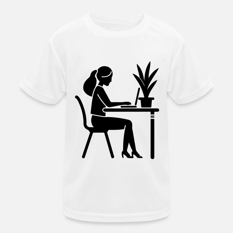 Learning, Studying, Working Kids Functional T-Shirt