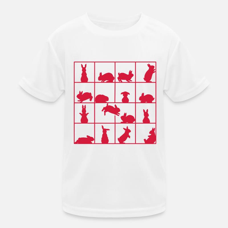 Rabbit cube Kids Functional T-Shirt