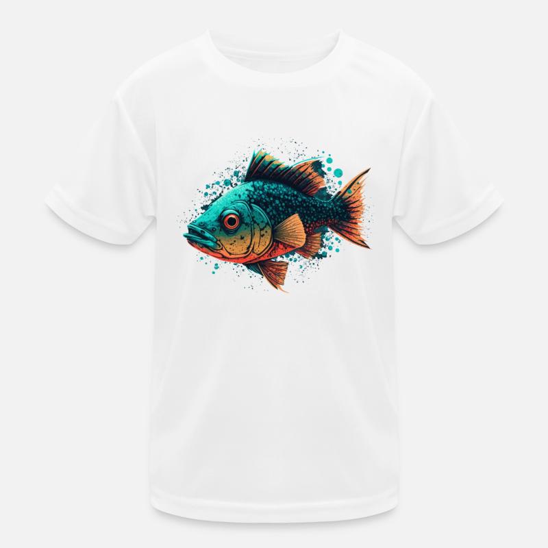 Wildfisch Kinder Funktions-T-Shirt