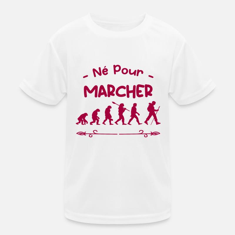 né pour marcher évolution T-shirt sport Enfant