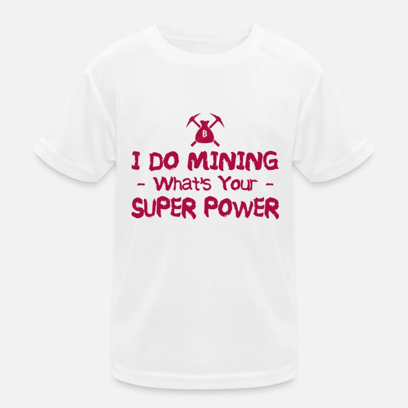 Mining Kids Functional T-Shirt