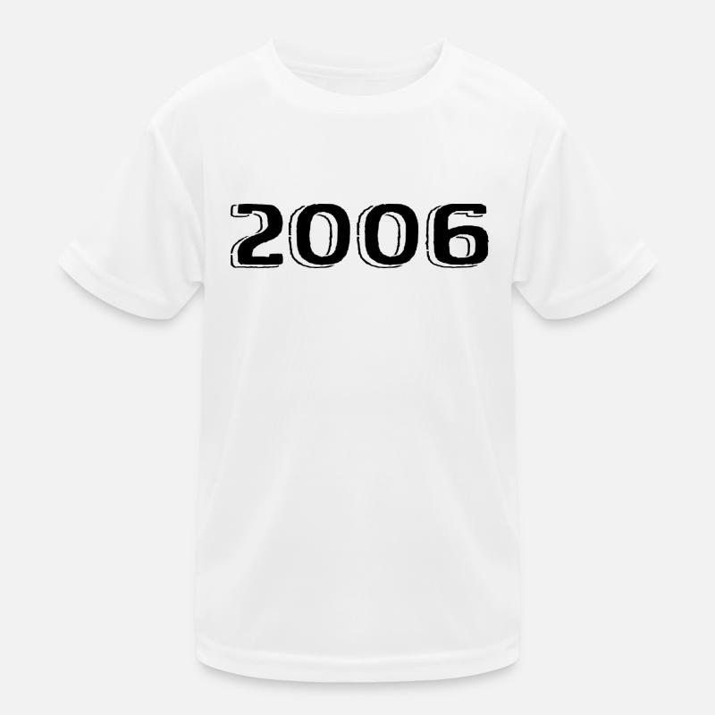 Millésime 2006 Né Anniversaire Rétro 2006 T-shirt sport Enfant