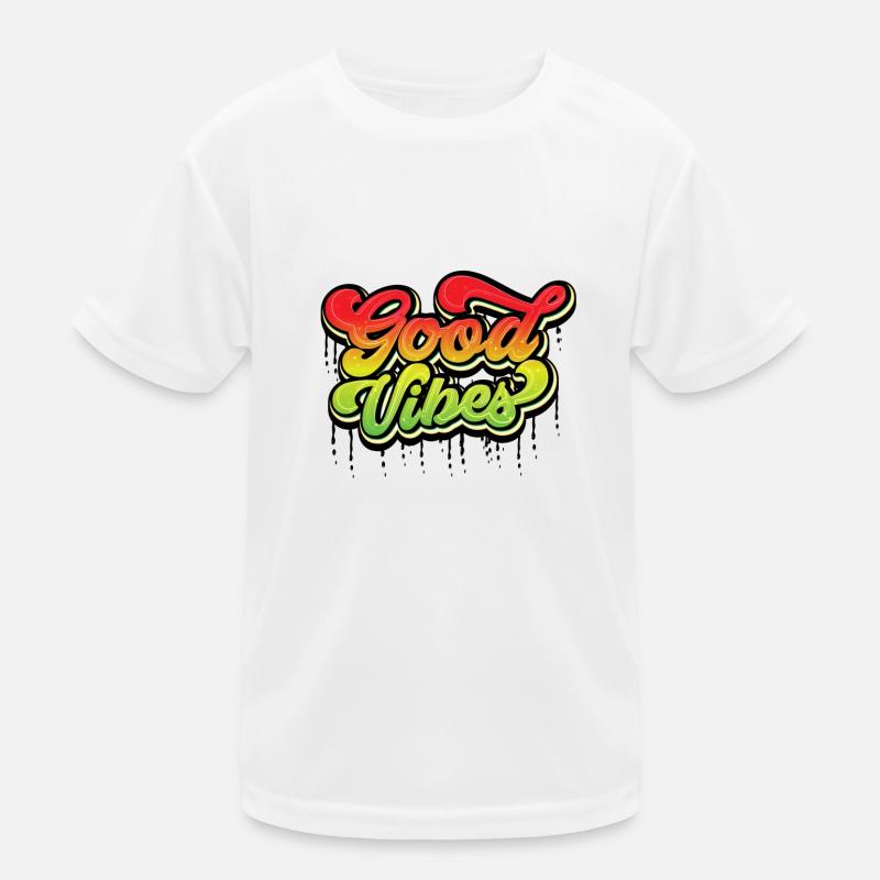 Good Vibes Kinder Funktions-T-Shirt