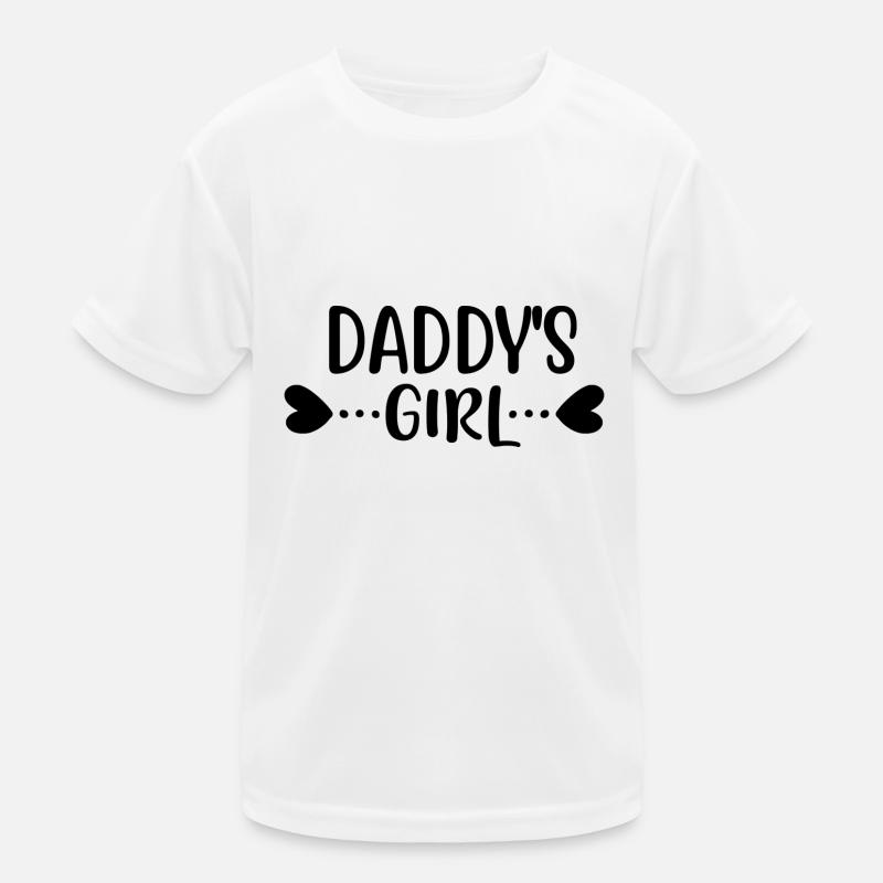 Daddy s Mädchen 01 Kinder Funktions-T-Shirt