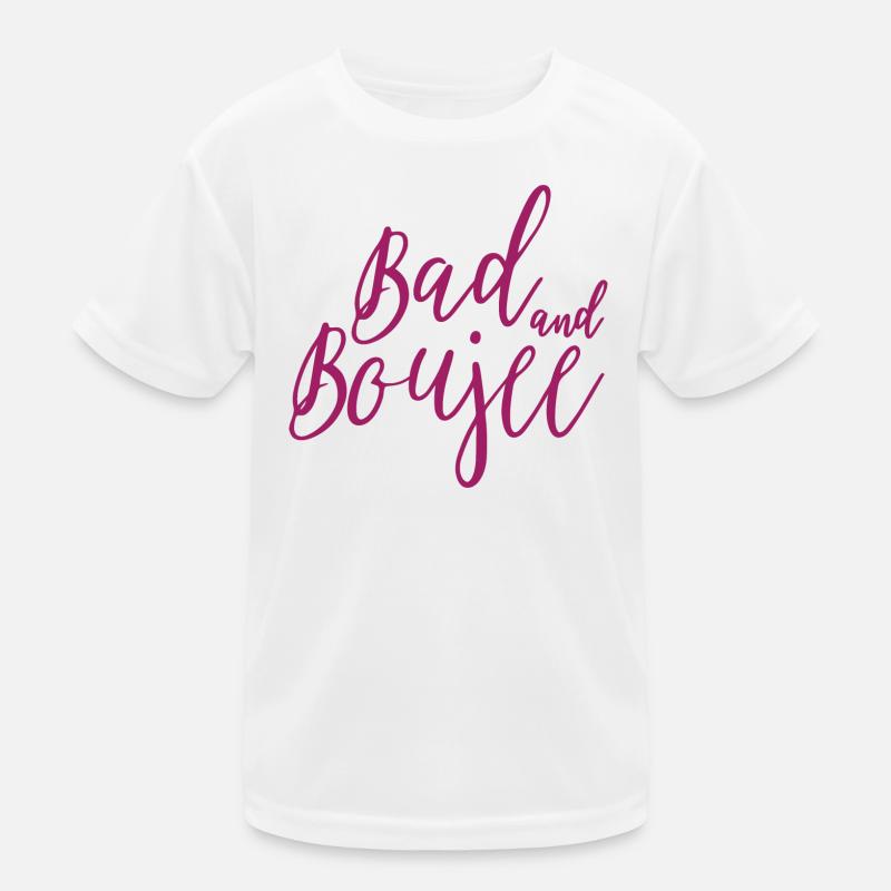 Bad And Boujee Graphic Kids Functional T-Shirt