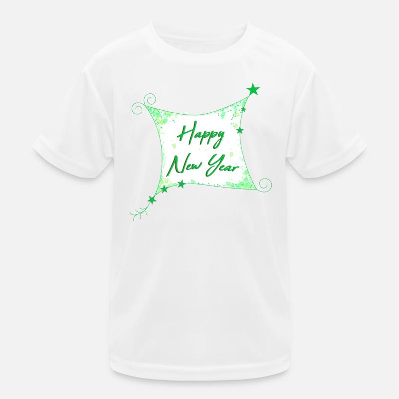 Bonne année Réveillon du Nouvel An T-shirt sport Enfant