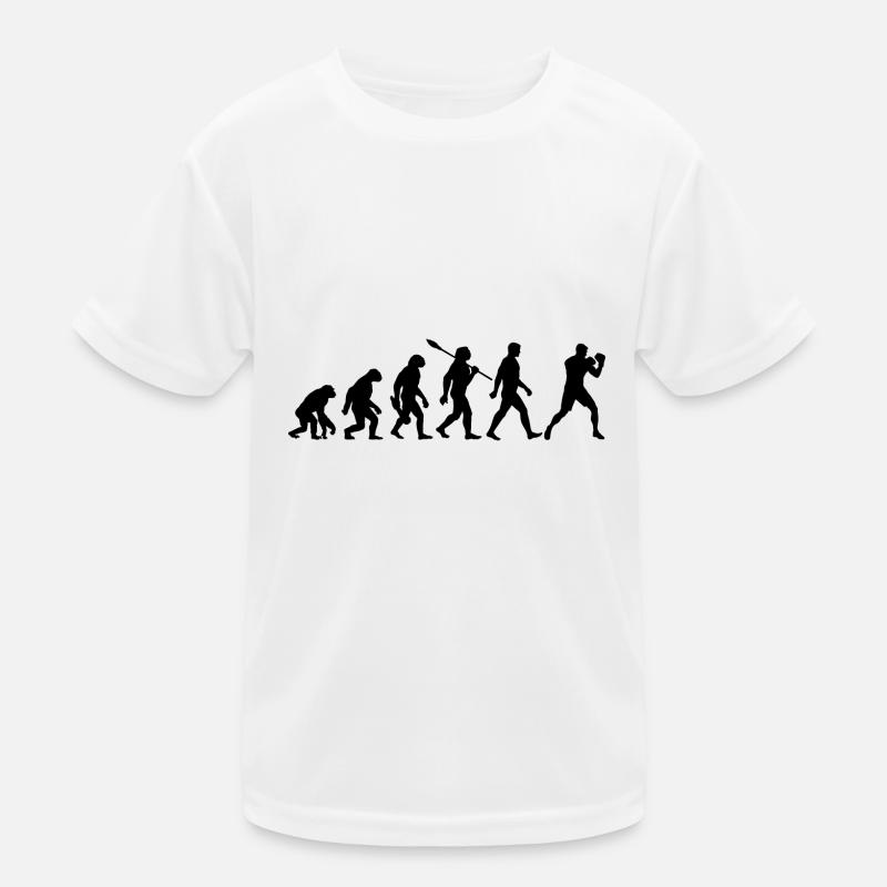 Evolution - Boxing, Martial Arts, Boxing Training Kids Functional T-Shirt