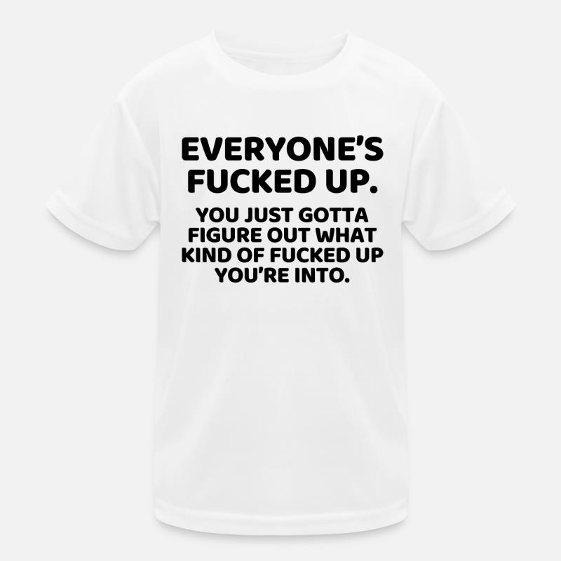 sarkastisch komisch Kinder Funktions-T-Shirt
