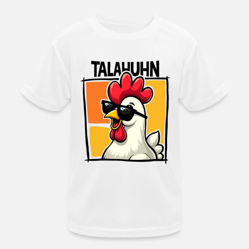 TALAHUHN Talahon Lustig Spruch Meme Deutschrap Rap Kinder Funktions-T-Shirt