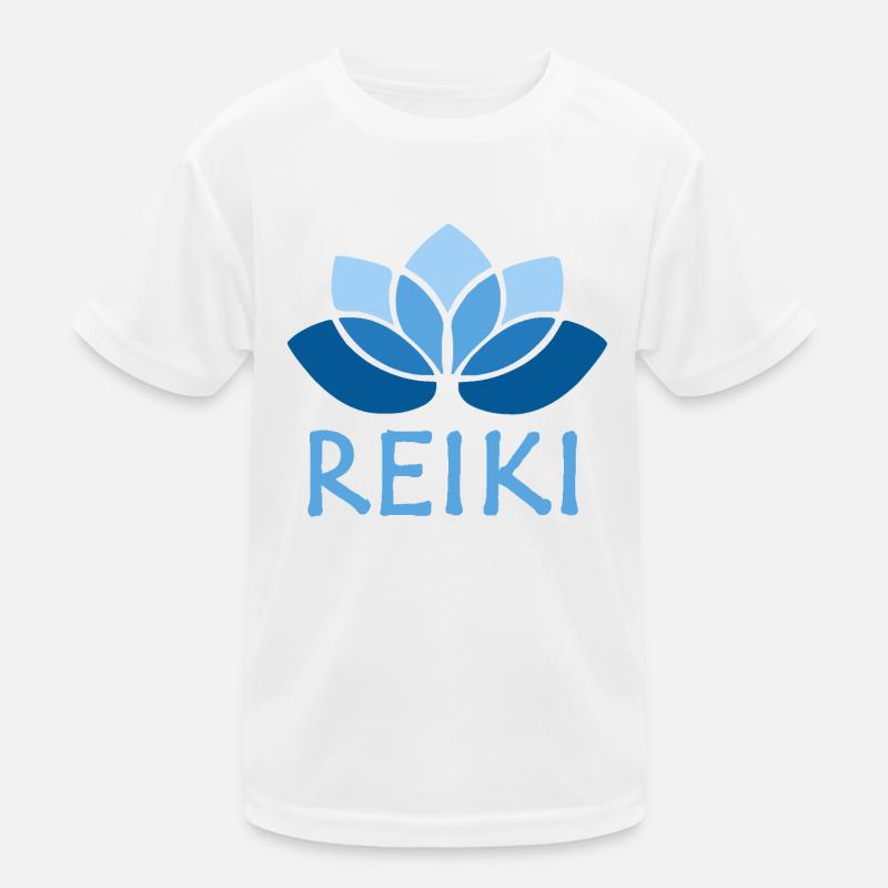 reiki blue Kids Functional T-Shirt